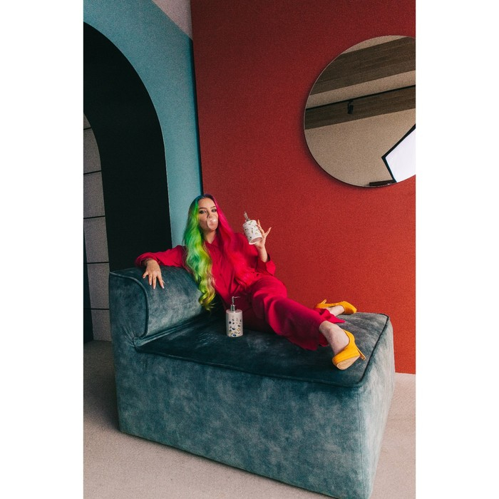 Дозатор для жидкого мыла Доляна &laquo;Эвкалипт&raquo;, 380 мл