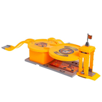 Парковка &laquo;Стройплощадка&raquo;, с 3 металлическими машинами