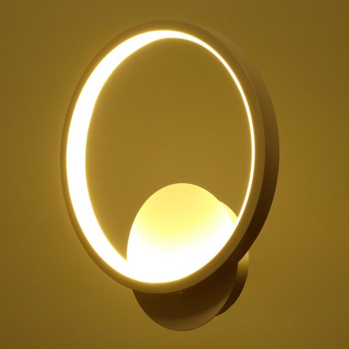 Бра 1478/1 LED 16Вт 4000К 24х24 см белый 22х24 см