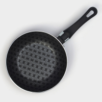 Сковорода &laquo;Хозяюшка&raquo;, d=16 см, пластиковая ручка, антипригарное покрытие, цвет бордовый