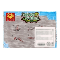 Конструктор блочный &laquo;Динозавры&raquo;, 12 видов, МИКС