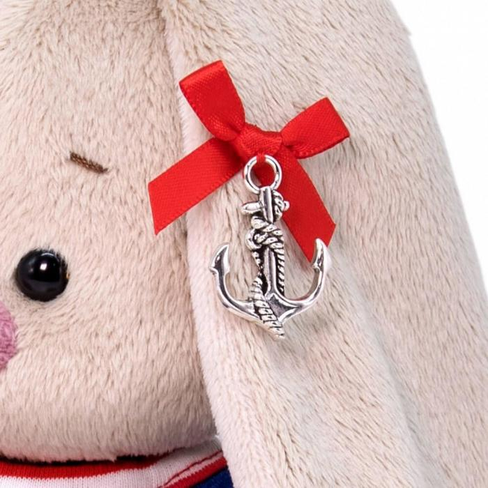 Мягкая игрушка &laquo;Зайка Ми в морской футболке&raquo;, 15 см
