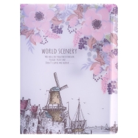 Папка А4, &laquo;Города&raquo; 30 прозрачных файлов, пластик, 400 мкм, МИКС