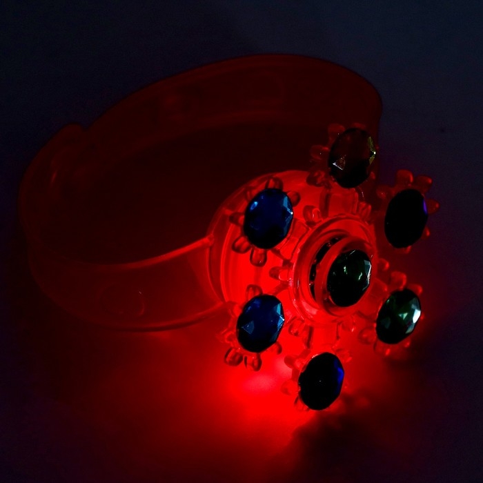 Спиннер &laquo;Браслетик&raquo;, световой, цвет МИКС