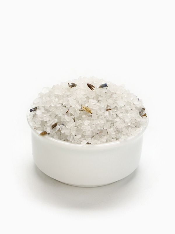 Подарочный набор URAL LAB: гель для душа 250 мл, аромат сирени и соль для ванны с лепестками лаванды 150 г