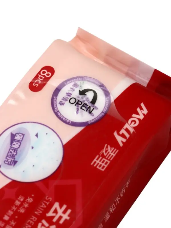 Салфетки от пятен на одежде MELLY, 8 упаковок &times; 8 шт. (64 салфетки)