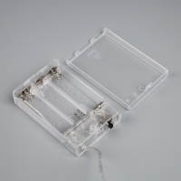 Гирлянда &laquo;Нить-грозди&raquo; 230 см, нить прозрачная, &laquo;Шишки&raquo;, 30 LED, 4.5 В, батарейки ААх3 (нет в комплекте), свечение тёплое белое