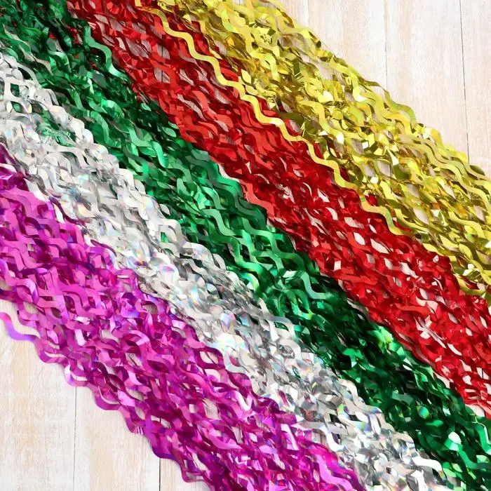 Дождик новогодний &laquo;Зимнее волшебство. Кудри&raquo;, L - 100 см, МИКС