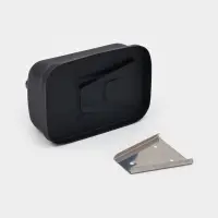 Диспенсер для жидкого мыла St&ouml;lz, механический, 500 мл, нержавеющая сталь, чёрный