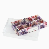 Коробка под 8 конфет с ячейками &laquo;Всё для тебя&raquo;, 10 х 18.5 х 3 см