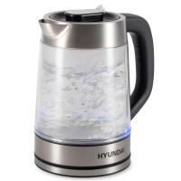 Чайник HYK-G4015 1,7л 2200Вт черный (стекло)