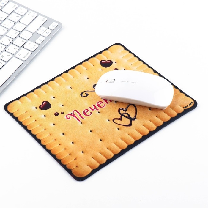 Коврик для компьютерной мыши &laquo;Печенька&raquo;, 22 х 18 см