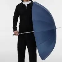 Зонт-трость Hit Golf, темно-синий