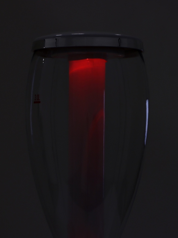 Башня пивная &laquo;Вавилон стиль&laquo;, 3 л, ёмкость для льда, подсветка, пластик, серебристый