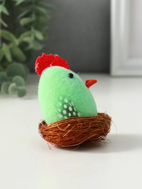Сувенир пасхальный "Цыплёнок в гнезде" 5х5х7,5 см