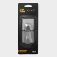 Крючки самоклеящиеся SAVANNA &laquo;Квадрат&raquo;, 2 шт, металл, 3,8&times;3,5&times;1,5 см, хромированные