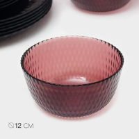 Столовый сервиз Luminarc &laquo;Идиллия&raquo;, 43 предмета, стекло, лилак