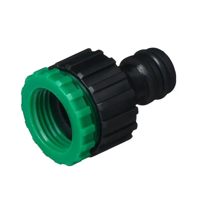 Штуцер, внутренняя резьба 1/2"&ndash;3/4", быстросъёмное соединение, пластик, МИКС, Greengo