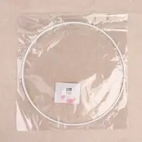 Основа для макраме &laquo;Круг&raquo;, металлическая, d=20/20.6 см, белая