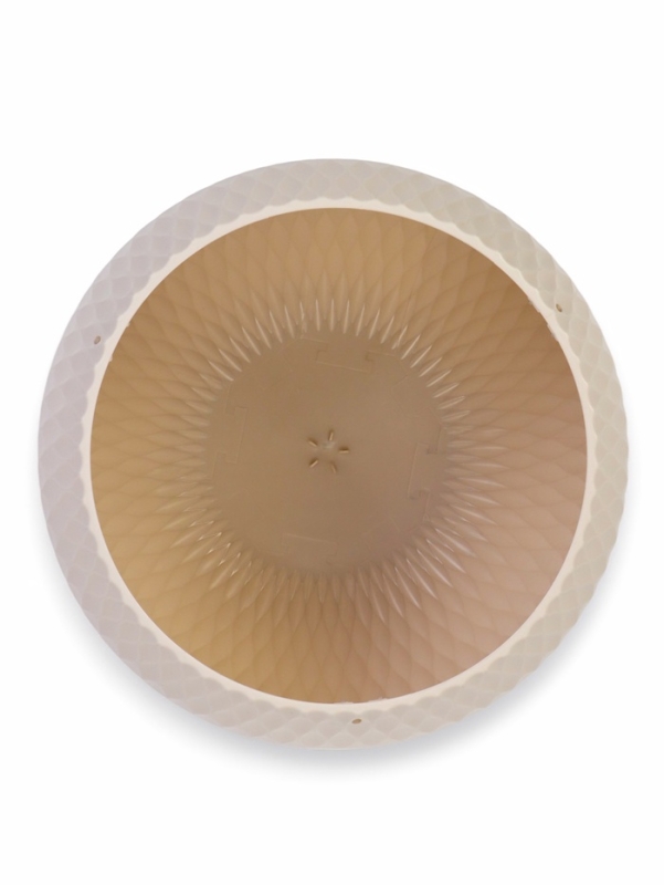 Кашпо "Жемчужина" 4л подвесное, бежевый