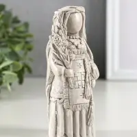 Фигура гипс "Лесная Берегиня" 13х6 см, под камень