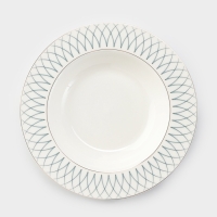 Тарелка глубокая WY Royal bird, d=21.5 см, фарфор