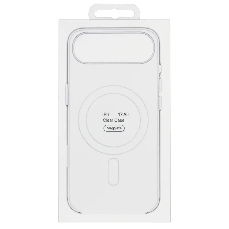 Чехол IPh 17 Air Clear Case PC (MagSafe + анимация NFC) ORG