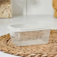 Контейнер пищевой Доляна, 500 мл, 13&times;10&times;5,5 см, прямоугольный, прозрачный