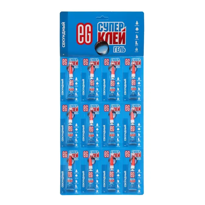 Супер-Клей Еврогарант Гель 3г