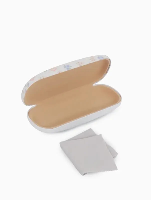 Футляр для очков Цветы, 16*4*6 см, хлопушка, МИКС