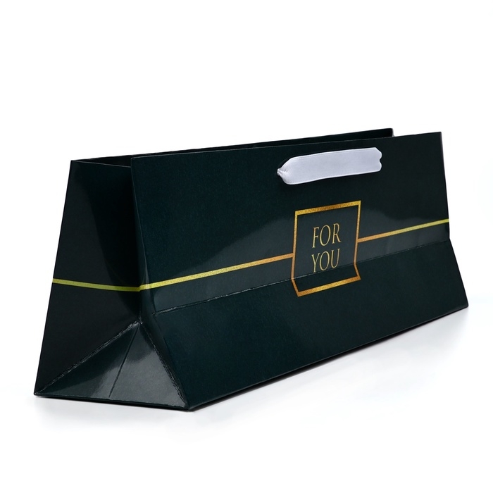 Пакет под бутылку горизонтальный &laquo;Тебе&raquo;, 36 &times; 10 &times; 13 см