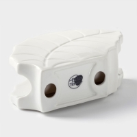 Набор фарфоровый для специй на бамбуковой подставке BellaTenero &laquo;Листья&raquo;, 4 предмета: солонка 120 мл, перечница 120 мл, салфетница, подставка, цвет белый