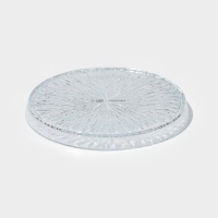 Тарелка обеденная "Radiant" 21 см, цвет прозрачный