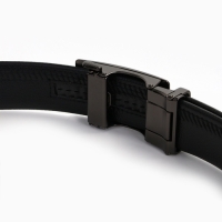Ремень муж 06-01-07-03, Март2501, 3,5*3*130 см Великан , автомат, под флотер, черный