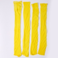 Капрон для кукол и цветов, набор 4 шт., размер 1 шт. &mdash; 45 &times; 6 см, цвет лимонный
