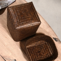 Корзинка плетеная "Рино" 20х20х24 см