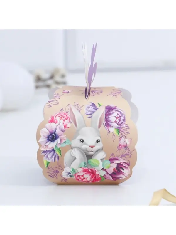 Коробка для яйца &laquo;Заяц&raquo; на пасху