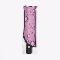 Зонт автоматический &laquo;Капли&raquo;, 3 сложения, 8 спиц, R = 47/55 см, D = 110 см, рисунок МИКС