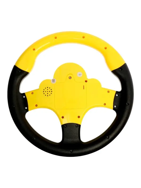 Руль музыкальный "Cупер водитель" с кронштейном, свет, звук