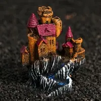 Декор для аквариума "Замок", 9 х 6 х 11 см