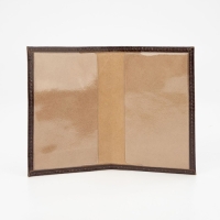 Обложка для паспорта, цвет коричневый