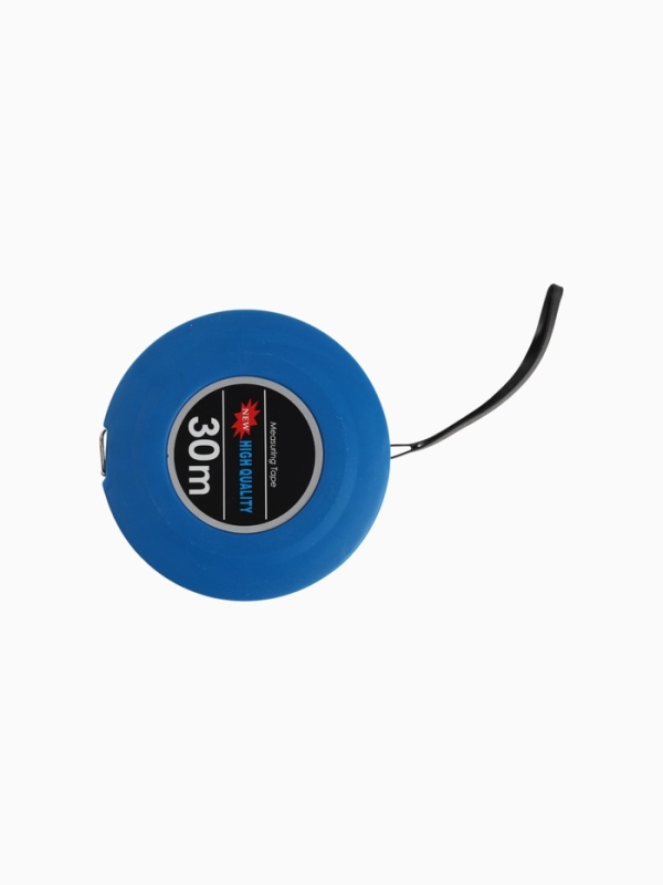 Рулетка геодезическая ЛОМ, ПВХ лента, 30 м х 12.5 мм