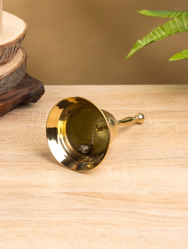 Колокольчик, латунь 8х8х14 см