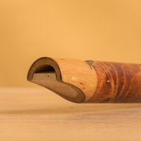 Сувенирный музыкальный инструмент "Флейта" бамбук, цв. коричневый, 30х2х2 см