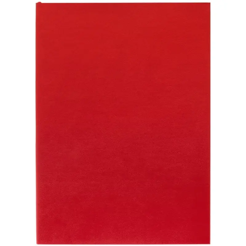 Ежедневник Flat Light, недатированный, красный