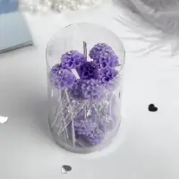 Шпилька для волос &laquo;Цветок объёмный&raquo;, МИКС