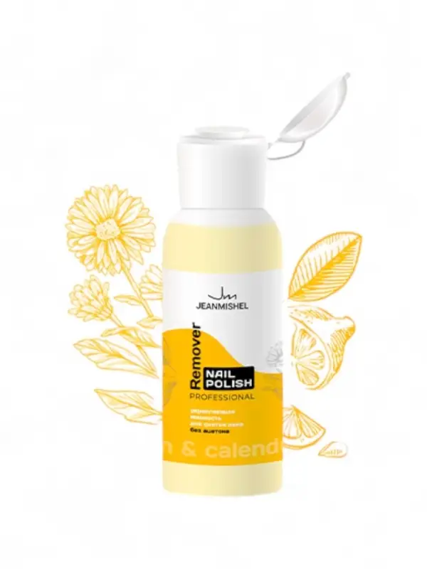 Жидкость для снятия лака без ацетона JEANMISHEL укрепляющая, 150 мл