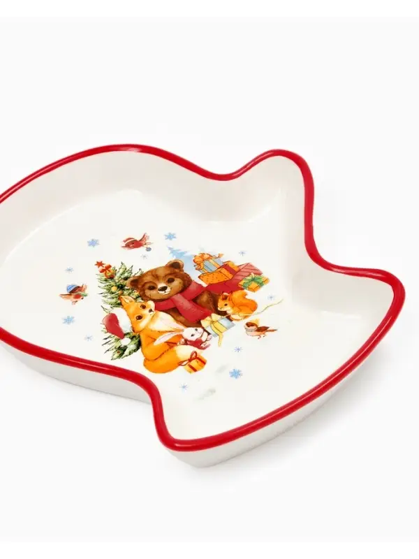 Блюдо керамическое &laquo;Волшебного года&raquo;, 20&times;17.5&times;3 см, ручная работа