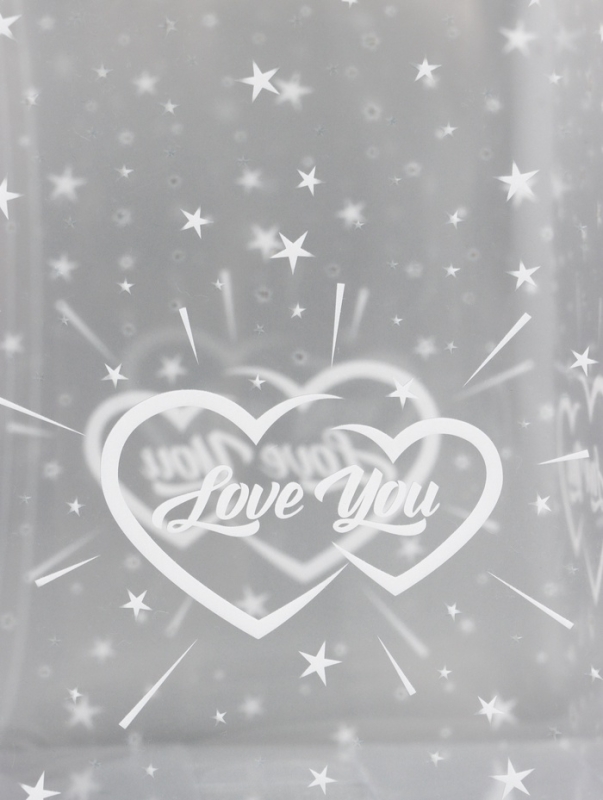 Складная коробка из PVC LOVE YOU, 11 х 11 х 18 см 5шт