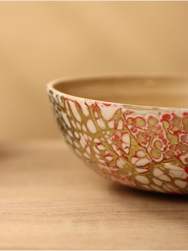 Миска 15х15х5,5 см. бамбук